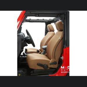 Jeep Wrangler JK Front Seat Covers by Bestop - Tan (2 dr/ 4dr)